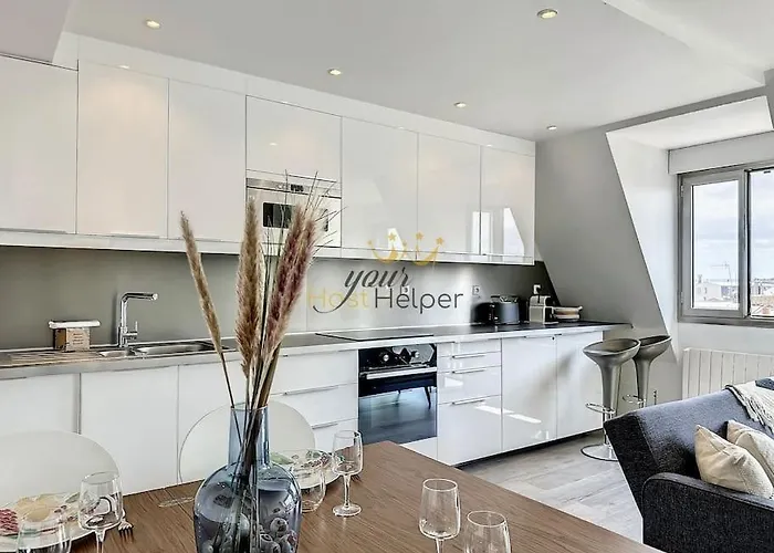 Apartman Le Duc - Centre Parking Deauville